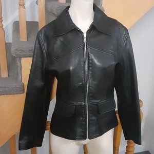 Rudsak Genuine Leather Black Jacket. S/M- Excellent Condition